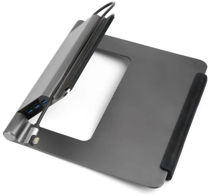 Podstawka pod laptopa Acer ze zintegrowaną stacją dokującą 5 w 1, srebrna (HP.DSCAB.012) - obraz 7