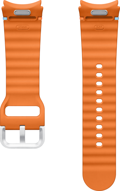 Ремінець Samsung Sport Band (S/M) для Samsung Galaxy Watch 7 Orange (ET-SNL30SOEGEU) - зображення 2