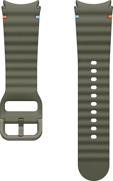 Ремінець Samsung Sport Band (S/M) для Samsung Galaxy Watch 7 Green (ET-SNL30SKEGEU) - зображення 1