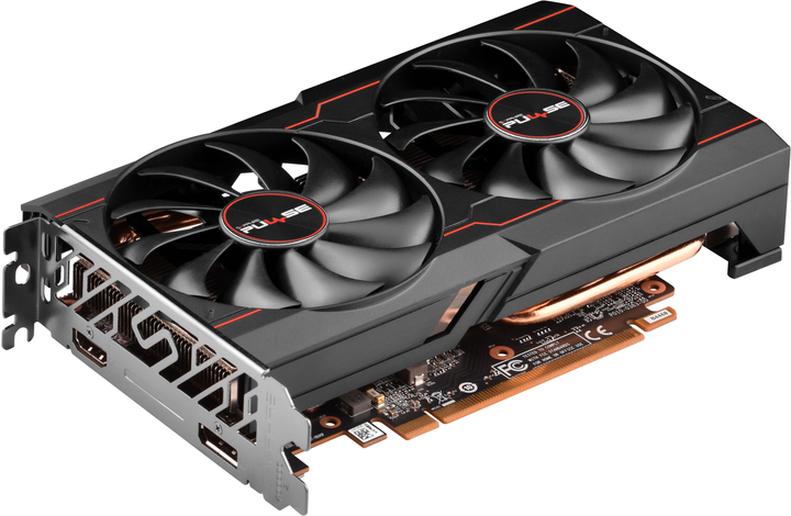 Karta graficzna Sapphire PCI-Ex Radeon RX 6500 XT Pulse OC 8GB GDDR6 (64bit) (2855/18000) (1 x HDMI, 1 x DisplayPort) (11314-08-20G) - obraz 2