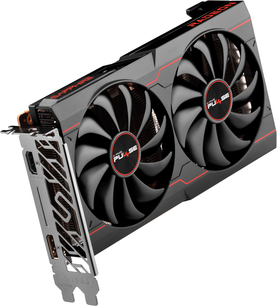 Karta graficzna Sapphire PCI-Ex Radeon RX 6500 XT Pulse OC 8GB GDDR6 (64bit) (2855/18000) (1 x HDMI, 1 x DisplayPort) (11314-08-20G) - obraz 3