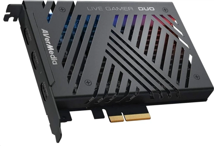 Urządzenie do przechwytywania wideo AVerMedia Live Gamer Duo GC570D Black (61GC570D00A5) - obraz 2