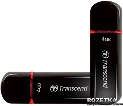 Pamięć flash USB Transcend JetFlash 600 4GB (TS4GJF600) - obraz 1