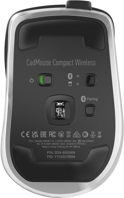 Mysz 3Dconnexion CadMouse Compact Wireless (3DX-700118) - obraz 5
