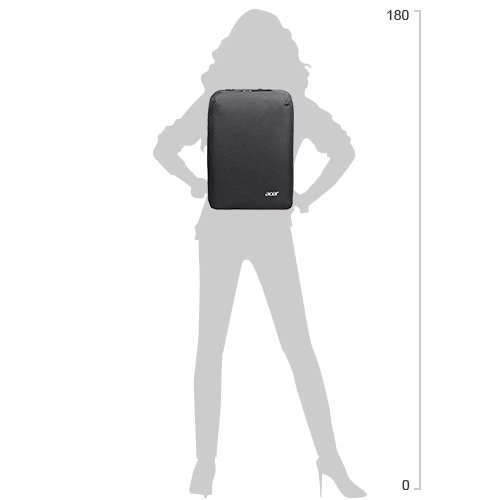 Plecak do laptopa Acer Urban 15.6" 3in1 Backpack Black (GP.BAG11.02M) - obraz 9