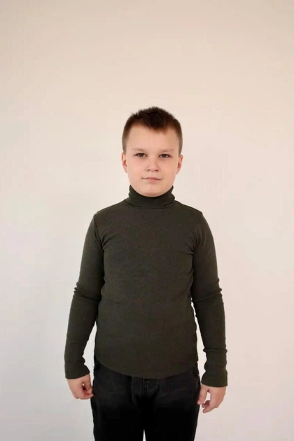 Гольф дитячий універсальний з начосом ОЛИВА, 146 см - Фото 1 Гольф дитячий універсальний з начосом ОЛИВА, 146 см - изображение 1