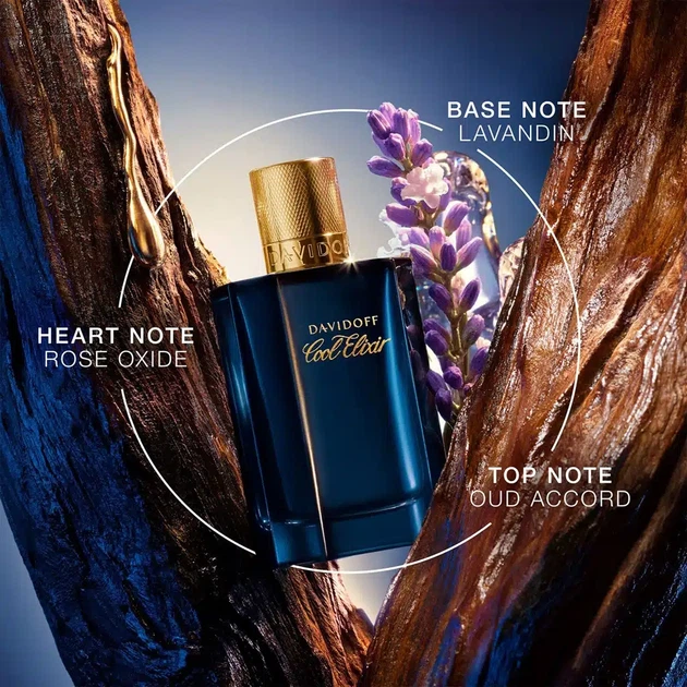 Пробник духов для мужчин Davidoff Cool Elixir Man Parfum Intense 1.2 мл (3616305835383) - изображение 2