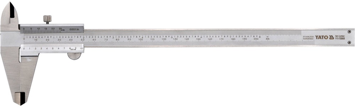 Suwmiarka mechaniczna YATO 200 mm (YT-72003) - obraz 1
