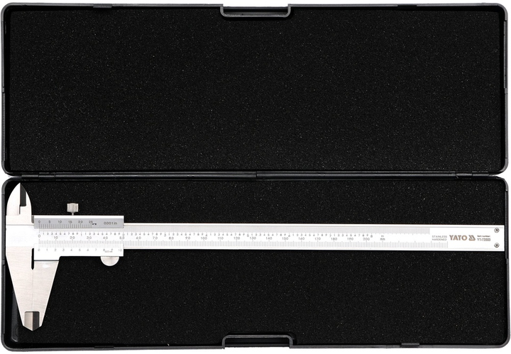 Suwmiarka mechaniczna YATO 200 mm (YT-72003) - obraz 2