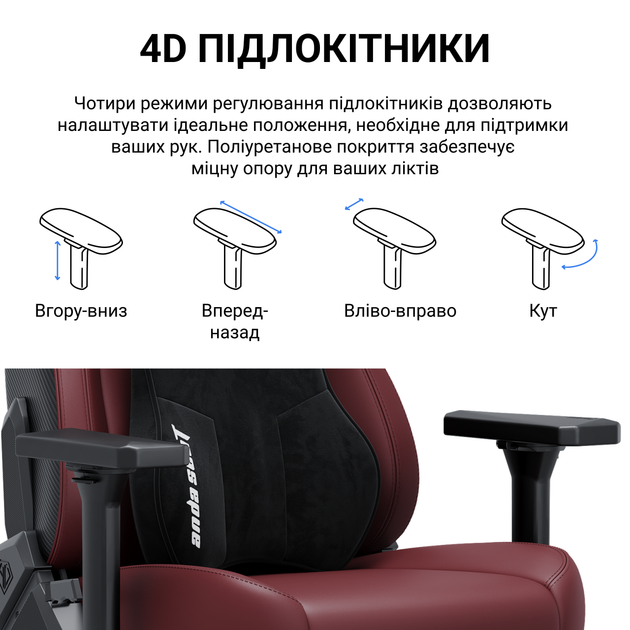 Кресло геймерское игровое Anda Seat Kaiser 3E XL до 180 кг Light Blue Fabric (AD23YC-XL-09-E-CF-E01) - Фото 14 Кресло геймерское игровое Anda Seat Kaiser 3E XL до 180 кг Light Blue Fabric (AD23YC-XL-09-E-CF-E01) - изображение 14