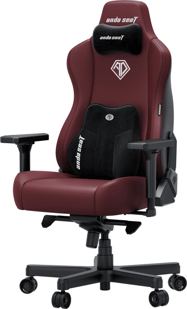Крісло ігрове Anda Seat Kaiser 3E Size XL Maroon PVC (AD23YC-XL-09-A-PV/C-A01) - зображення 3