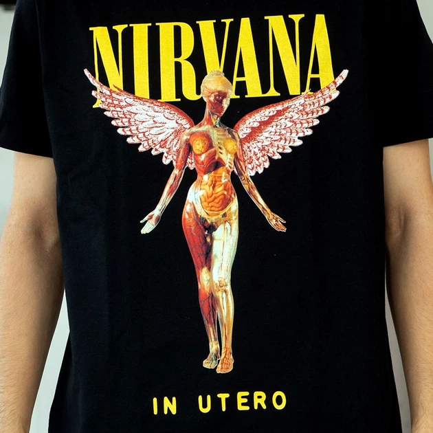 Футболка унісекс Nirvana (In Utero) S чорний - изображение 2