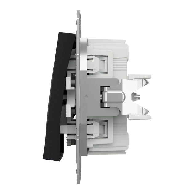 Кнопковий вимикач Schneider Electric Asfora антрацит EPH0700171 - зображення 5