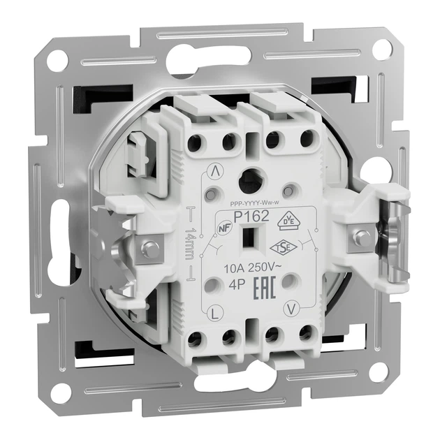 Вимикач для жалюзі Schneider Electric Asfora антрацит EPH1300171 - зображення 7