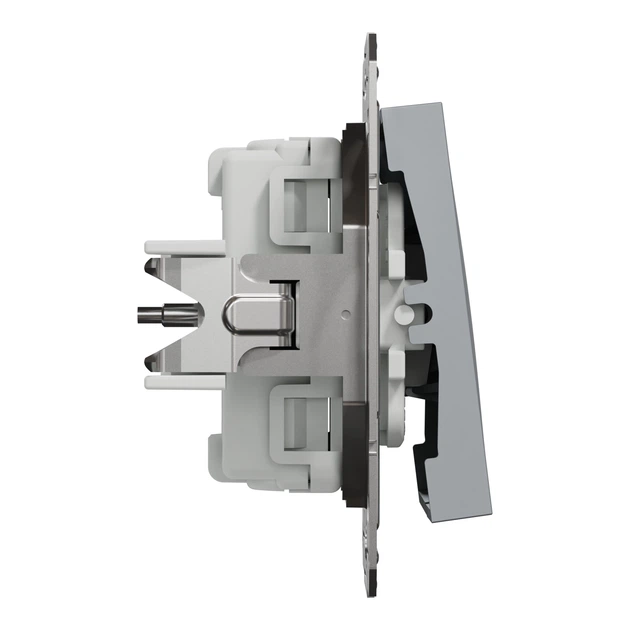 Выключатель трёхклавишный Schneider Electric Asfora сталь EPH2100162 - Фото 4 Выключатель трёхклавишный Schneider Electric Asfora сталь EPH2100162 - изображение 4