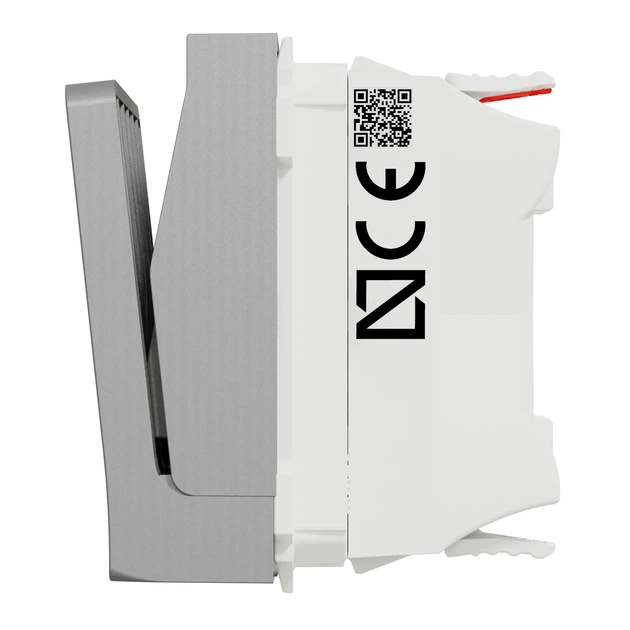 Выключатель карточный Schneider Electric Unica New с подсветкой 2 модуля алюминий NU328330 - Фото 4 Выключатель карточный Schneider Electric Unica New с подсветкой 2 модуля алюминий NU328330 - изображение 4