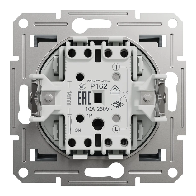 Кнопковий вимикач Schneider Electric Asfora сталь EPH0700162 - зображення 8