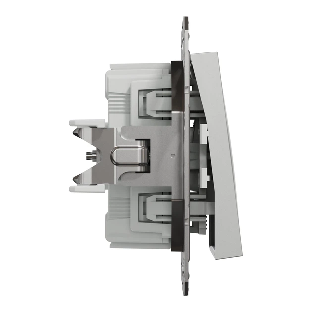 Переключатель одноклавишный Schneider Electric Asfora алюминий EPH0400161 - Фото 7 Переключатель одноклавишный Schneider Electric Asfora алюминий EPH0400161 - изображение 7
