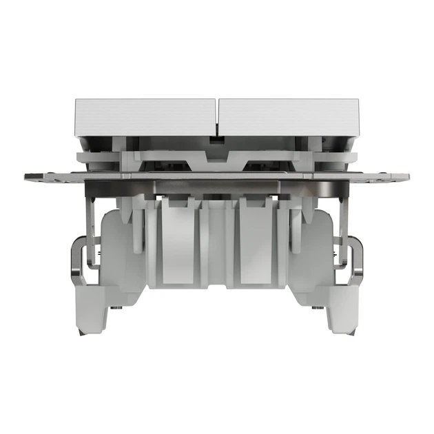Вимикач для жалюзі Schneider Electric Asfora алюміній EPH1300161 - зображення 5