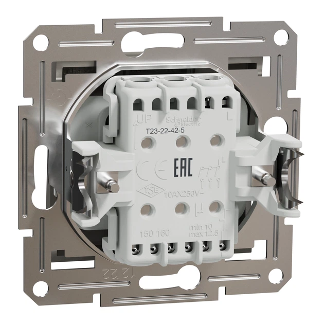 Выключатель трёхклавишный Schneider Electric Asfora бронза EPH2100169 - изображение 7