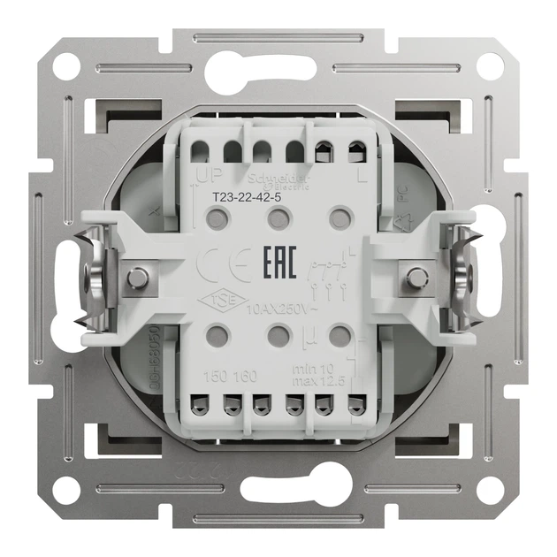 Выключатель трёхклавишный Schneider Electric Asfora бронза EPH2100169 - изображение 8