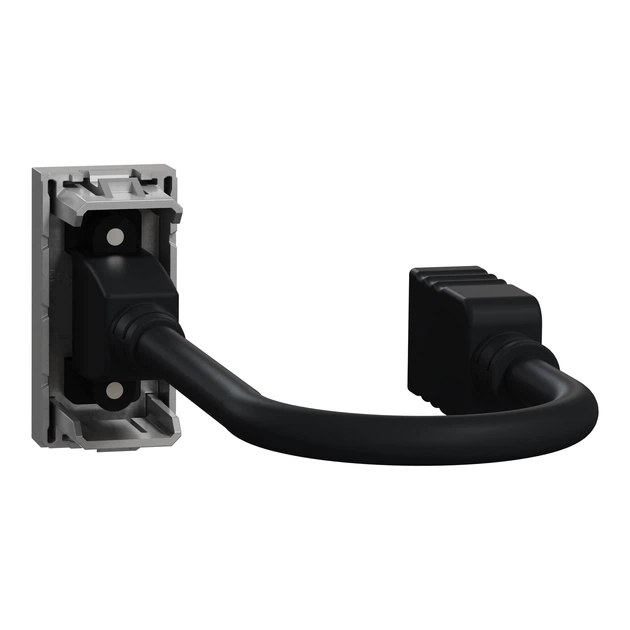 Розетка HDMI Schneider Electric Unica New 1 модуль алюминий NU343030 - Фото 8 Розетка HDMI Schneider Electric Unica New 1 модуль алюминий NU343030 - изображение 8