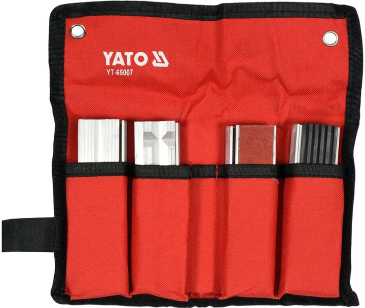 Gąbki wymienne do imadła miękkie YATO 125 mm (YT-65007) - obraz 2