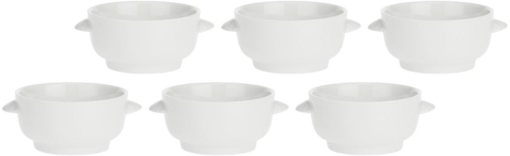 Zestaw misek La Porcellana Bianca Terrine porcelana 6 szt (8027549076008) - obraz 1
