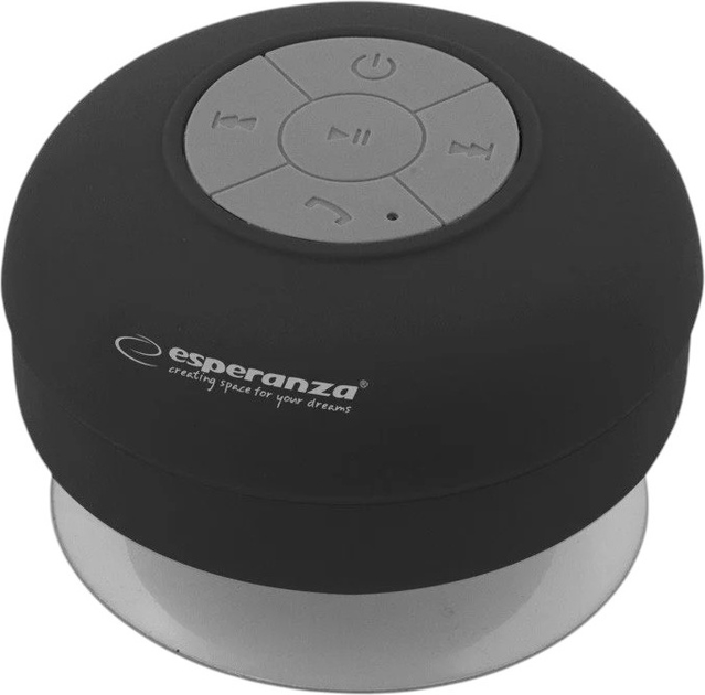 Портативна колонка Esperanza EP124K Sprinkle Black (5901299927724) - зображення 1