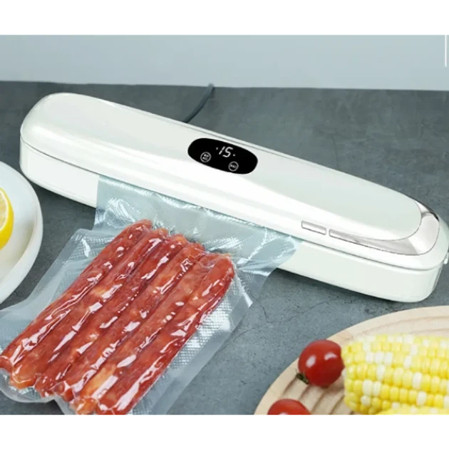 Вакуумный упаковщик Vacuum Sealer пищевых продуктов с дисплеем, работающий от сети - Фото 4 Вакуумный упаковщик Vacuum Sealer пищевых продуктов с дисплеем, работающий от сети - изображение 4