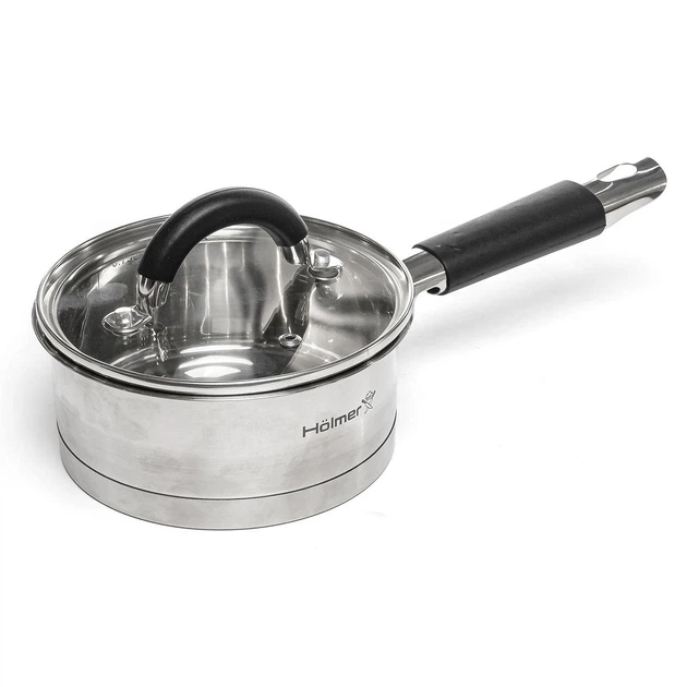 Ковш 1.1 л с крышкой Hölmer SP-13509-SSD Professional Chef - Фото 1 Ковш 1.1 л с крышкой Hölmer SP-13509-SSD Professional Chef - изображение 1