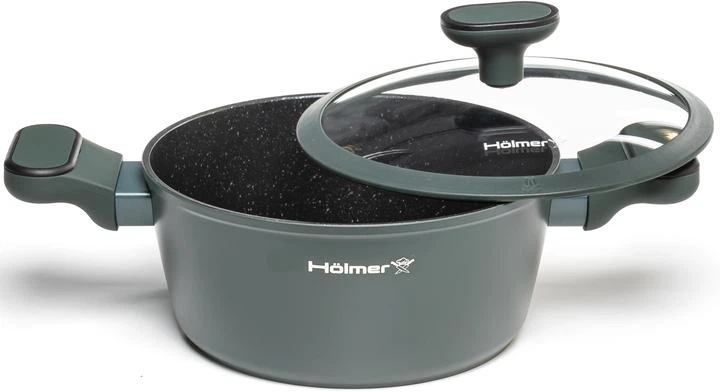 Каструля кована з кришкою Hölmer CR-1342-FAGSL Modern (4,2л) - зображення 6