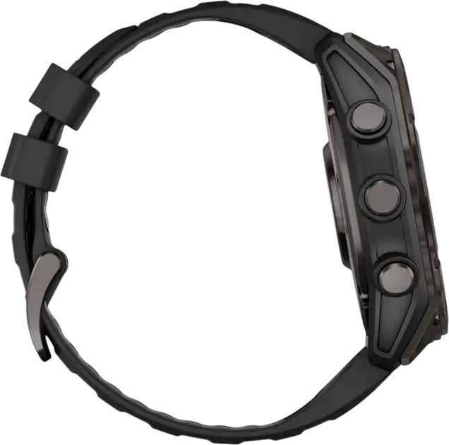 Смарт-годинник Garmin fenix 8 51mm AMOLED Sapphire Carbon Grey DLC with Black and Pebble Grey Silicone Band (010-02905-21) - зображення 11