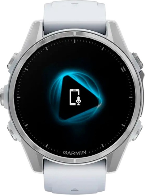 Смарт-годинник Garmin fenix 8 43mm AMOLED Silver with Whitestone Silicone Band (010-02903-00) - зображення 5
