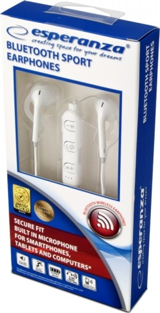 Навушники Esperanza EH187 White (5901299941348) - зображення 2
