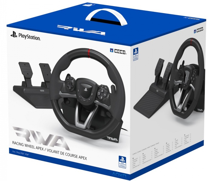 Kierownica PS5/PS4/PC RWA: Kierownica wyscigowa Apex (0810050910323) (955555910744182) - Outlet - obraz 7
