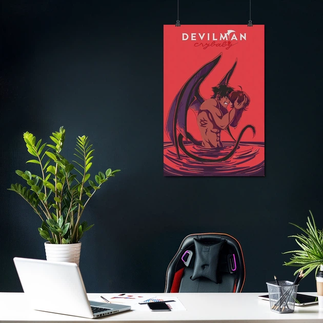 Постер Дэвилмэн: Плакса, DEVILMAN crybaby, A3 42×28 см (id5235) - Фото 3 Постер Дэвилмэн: Плакса, DEVILMAN crybaby, A3 42×28 см (id5235) - изображение 3