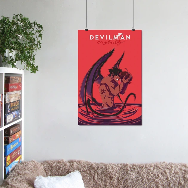 Постер Дэвилмэн: Плакса, DEVILMAN crybaby, A3 42×28 см (id5235) - Фото 6 Постер Дэвилмэн: Плакса, DEVILMAN crybaby, A3 42×28 см (id5235) - изображение 6
