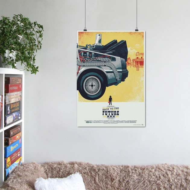 Постер Назад у майбутнє Ⅲ (частина 3 з 3), Back to the future, A2 60×43 см (id2332) - зображення 6