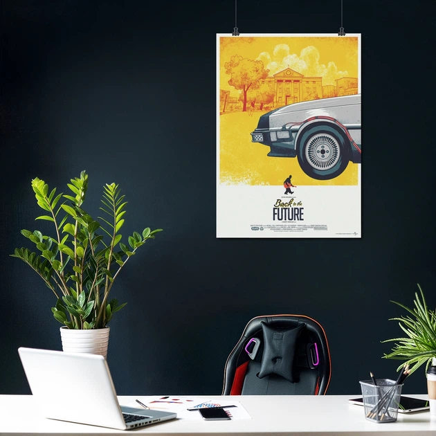 Постер Назад у майбутнє Ⅰ (частина 1 з 3), Back to the future, A2 60×43 см (id2330) - зображення 3