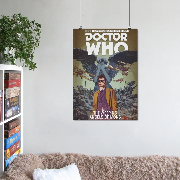 Постер Доктор Хто, Doctor Who, Weeping Angels of Mons, A3 42×30 см (id0295) - зображення 6
