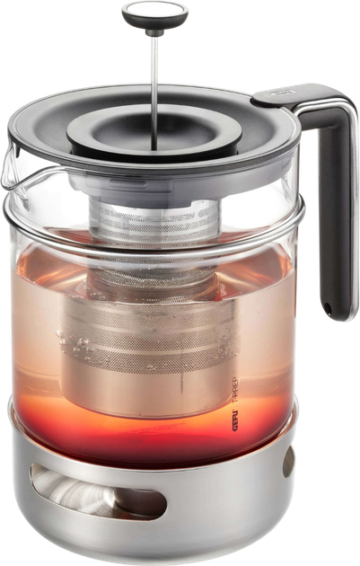 Czajnik do herbaty Gefu T-Prep z podgrzewaczem 1.5 l (4006664129046) - obraz 3
