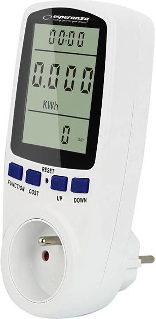 Miernik zużycia energii elektrycznej Esperanza ELA103 Orbit (5901299960769) - obraz 2
