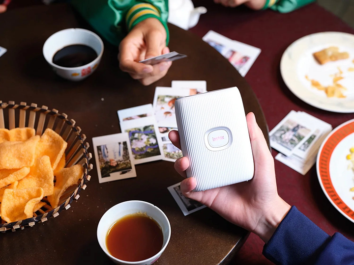 Drukarka fotograficzna Fujifilm Instax Mini Link 2 Clay White (8720094752525) - obraz 8
