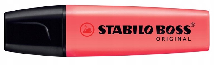 Zestaw zakreślaczy Stabilo Boss Original 10 szt Czerwony (4006381215756) - obraz 2