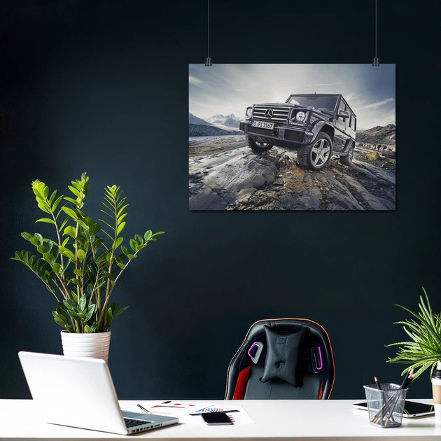 Постер Мерседес Гелендваген, Гелик, Mercedes-Benz Gelandewagen, G-Wagen, A3 30×42 см (id4007) - изображение 3