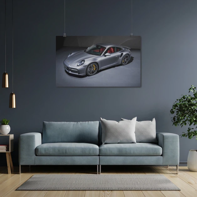 Постер Порш 911 Турбо, Porsche 911 Turbo S, A3 25×42 см (id4553) - зображення 4
