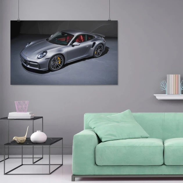Постер Порш 911 Турбо, Porsche 911 Turbo S, A3 25×42 см (id4553) - зображення 7