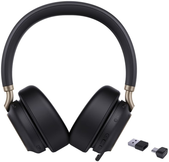 Zestaw słuchawkowy Yealink BH76 Plus UC USB-C/A Black (1208708) - obraz 1