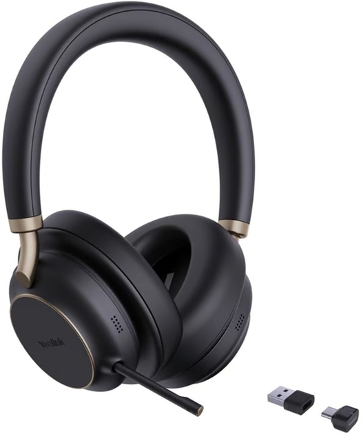 Zestaw słuchawkowy Yealink BH76 Plus UC USB-C/A Black (1208708) - obraz 2